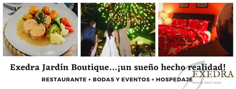Banner Exedra restaurante bodas eventos hospedaje
